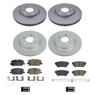 PowerStop® - Evolution Geomet® Z17 Plain Brake Kit