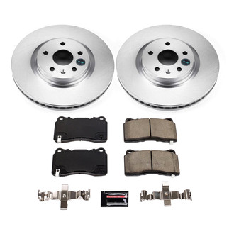 PowerStop® - Z17 Evolution Geomet® Plain Front Brake Kit