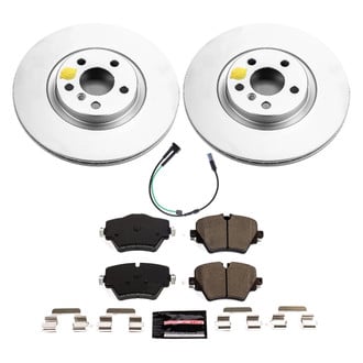 PowerStop® - Z17 Evolution Geomet® Plain Front Brake Kit