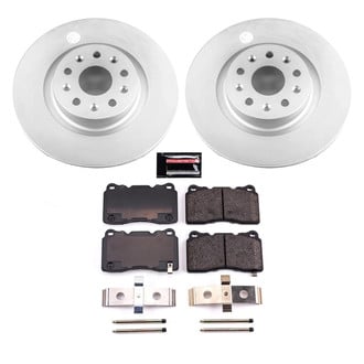 PowerStop® - Z17 Evolution Geomet® Plain Front Brake Kit