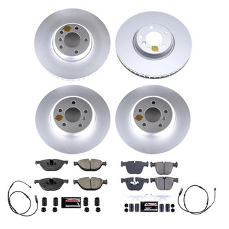 PowerStop® - Z17 Evolution Geomet® Plain Front and Rear Brake Kit