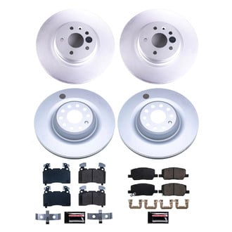 PowerStop® - Z17 Evolution Geomet® Plain Front and Rear Brake Kit