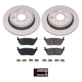 PowerStop® - Z17 Evolution Geomet® Plain Rear Brake Kit