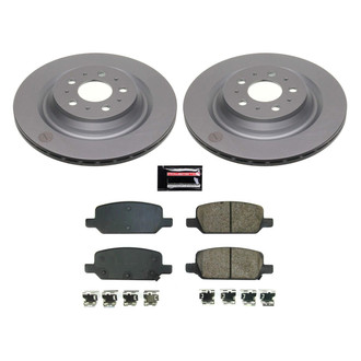 PowerStop® - Z17 Evolution Geomet® Plain Rear Brake Kit