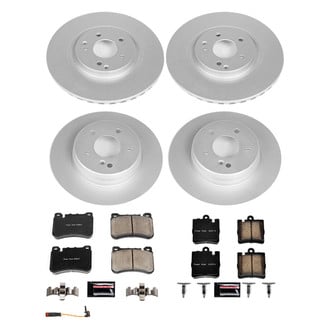 PowerStop® - Z17 Evolution Geomet® Plain Front and Rear Brake Kit