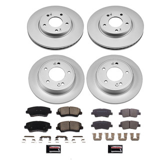 PowerStop® - Z17 Evolution Geomet® Plain Brake Kit