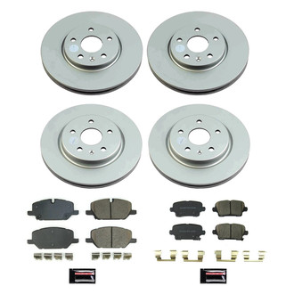 PowerStop® - Evolution Geomet® Z17 Plain Brake Kit
