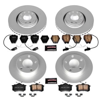 PowerStop® - Z17 Evolution Geomet® Plain Front and Rear Brake Kit