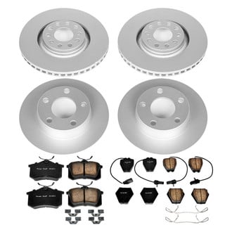 PowerStop® - Z17 Evolution Geomet® Plain Front and Rear Brake Kit