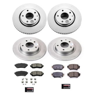 PowerStop® - Evolution Geomet® Z17 Plain Brake Kit