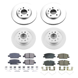 PowerStop® - Evolution Geomet® Z17 Plain Brake Kit