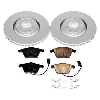 PowerStop® - Z17 Evolution Geomet® Plain Front Brake Kit