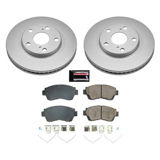 PowerStop® - Z17 Evolution Geomet® Plain Front Brake Kit