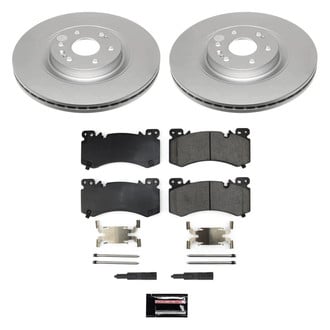 PowerStop® - Z17 Evolution Geomet® Plain Front Brake Kit