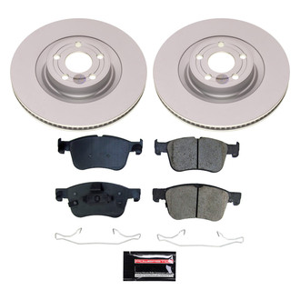PowerStop® - Z17 Evolution Geomet® Plain Front Brake Kit