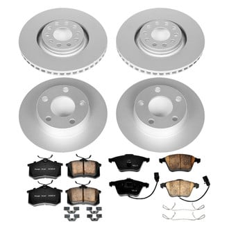 PowerStop® - Z17 Evolution Geomet® Plain Front and Rear Brake Kit