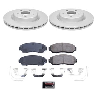 PowerStop® - Z17 Evolution Geomet® Plain Front Brake Kit