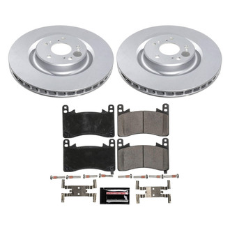 PowerStop® - Z17 Evolution Geomet® Plain Front Brake Kit