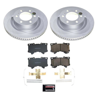 PowerStop® - Z17 Evolution Geomet® Plain Front Brake Kit