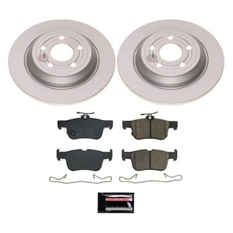 PowerStop® - Z17 Evolution Geomet® Plain Rear Brake Kit