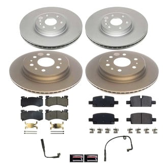 PowerStop® - Z17 Evolution Geomet® Plain Front and Rear Brake Kit