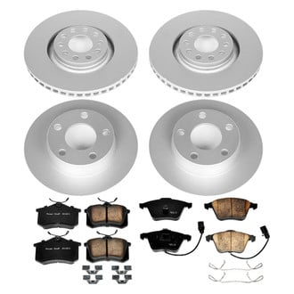 PowerStop® - Z17 Evolution Geomet® Plain Front and Rear Brake Kit