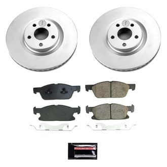PowerStop® - Z17 Evolution Geomet® Plain Front Brake Kit