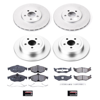 PowerStop® - Evolution Geomet® Z17 Plain Brake Kit