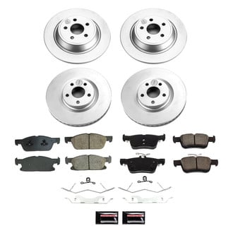 PowerStop® - Z17 Evolution Geomet® Plain Front and Rear Brake Kit