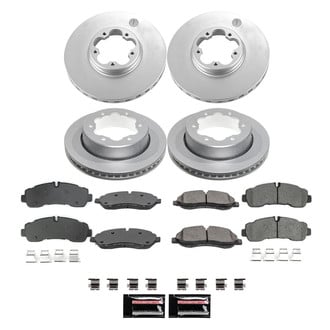 PowerStop® - Z17 Evolution Geomet® Plain Front and Rear Brake Kit