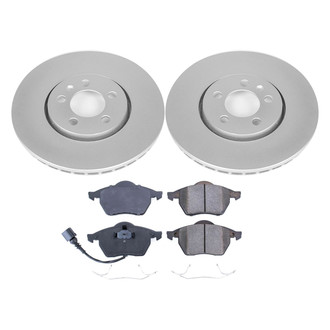 PowerStop® - Z17 Evolution Geomet® Plain Front Brake Kit