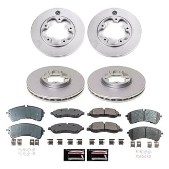 PowerStop® - Z17 Evolution Geomet® Plain Front and Rear Brake Kit