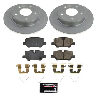 PowerStop® - Z17 Evolution Geomet® Plain Rear Brake Kit