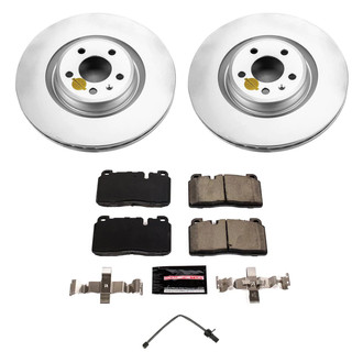 PowerStop® - Z17 Evolution Geomet® Plain Front Brake Kit