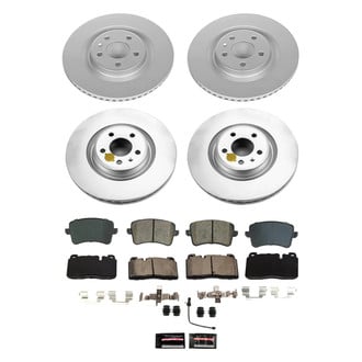PowerStop® - Z17 Evolution Geomet® Plain Front and Rear Brake Kit