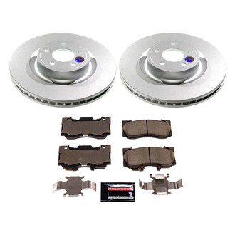 PowerStop® - Z17 Evolution Geomet® Plain Front Brake Kit