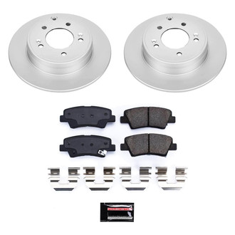 PowerStop® - Z17 Evolution Geomet® Plain Rear Brake Kit