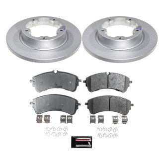 PowerStop® - Z17 Evolution Geomet® Plain Rear Brake Kit