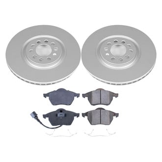 PowerStop® - Z17 Evolution Geomet® Plain Front Brake Kit