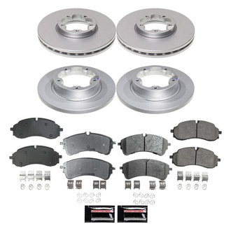 PowerStop® - Evolution Geomet® Z17 Plain Brake Kit