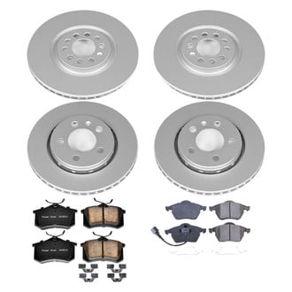 PowerStop® - Z17 Evolution Geomet® Plain Front and Rear Brake Kit