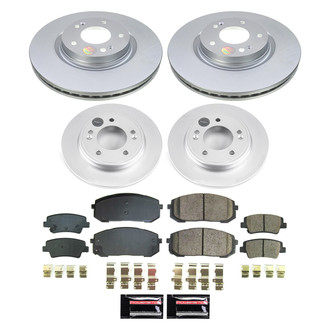 PowerStop® - Evolution Geomet® Z17 Plain Brake Kit