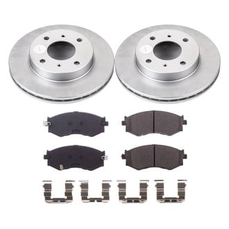 PowerStop® - Z17 Evolution Geomet® Plain Front Brake Kit