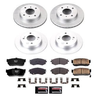 PowerStop® - Z17 Evolution Geomet® Plain Front and Rear Brake Kit