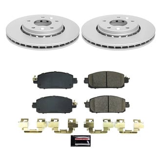 PowerStop® - Z17 Evolution Geomet® Plain Front Brake Kit