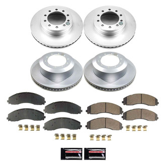 PowerStop® - Evolution Geomet® Z17 Plain Brake Kit