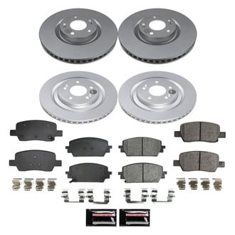 PowerStop® - Z17 Evolution Geomet® Plain Front and Rear Brake Kit