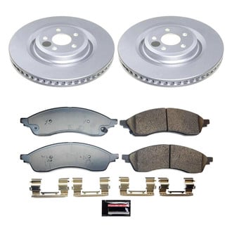 PowerStop® - Z17 Evolution Geomet® Plain Front Brake Kit
