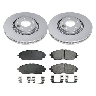 PowerStop® - Z17 Evolution Geomet® Plain Front Brake Kit