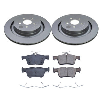 PowerStop® - Z17 Evolution Geomet® Plain Rear Brake Kit
